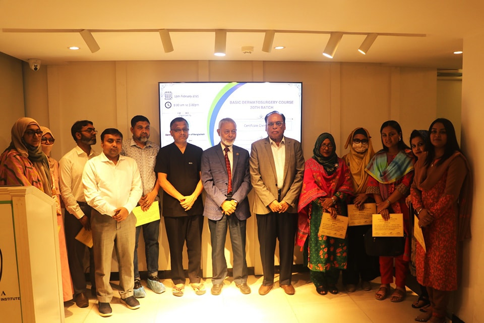 Hands On - Basic Dermatosurgery (20th Batch) Successfully Completed