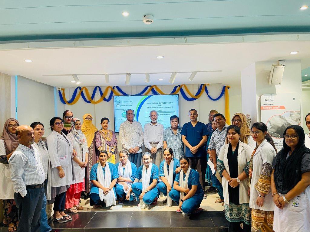 Master Class on Trichoscopy & Common Hair Loss Disorders Successfully Conducted